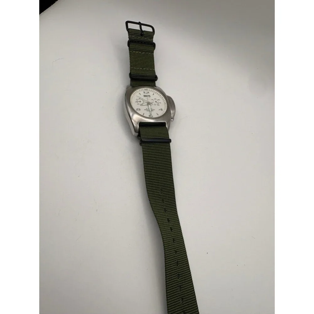 Vintage Roots Protocol R458 Men's Watch White Dial 100M | Crown Guard